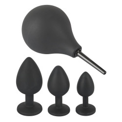Black Velvets Kit 3 Plugs Bijou Velvet Jewel Noir